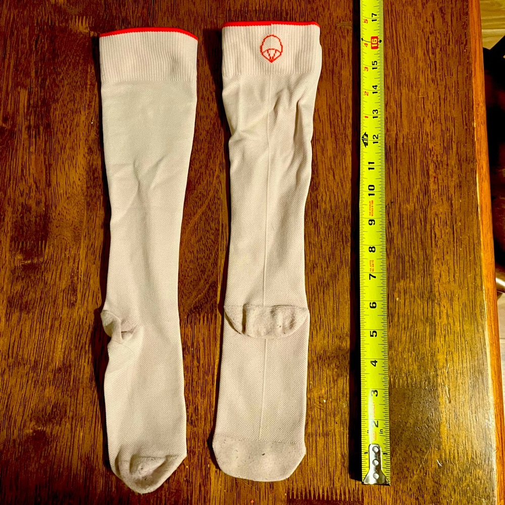 Pink Comrad knee high compression socks